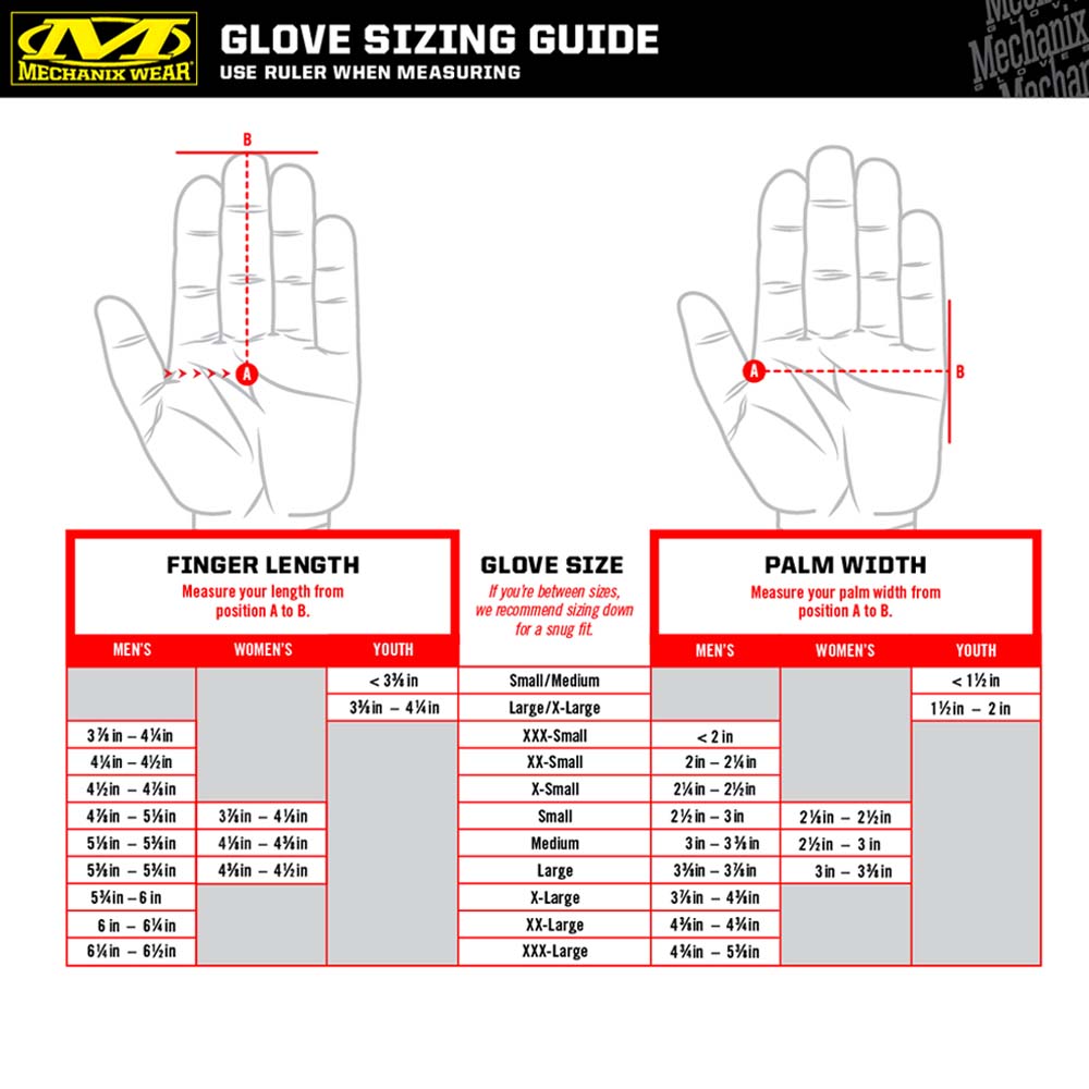 Mechanix Wear Hi-Viz M-Pact® XD Gloves (Fluorescent Yellow)