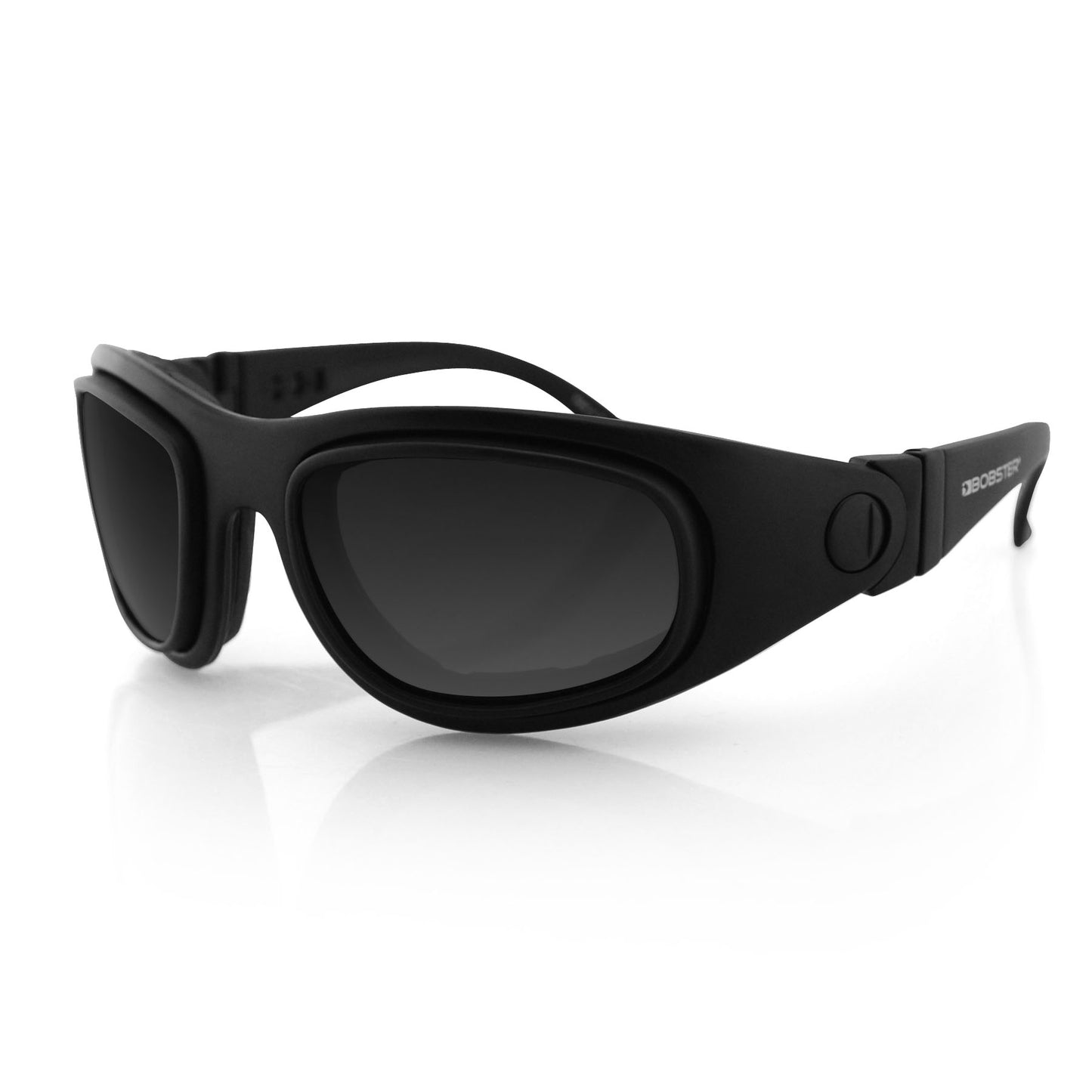 Bobster® Sport and Street 2 Matte Black Frame Smoked-Amber-Clear Lens