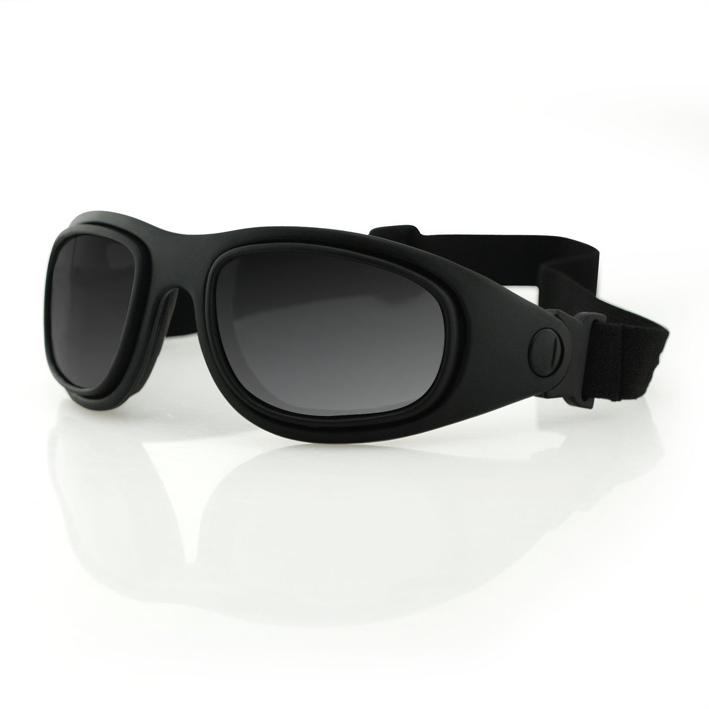 Bobster® Sport and Street 2 Matte Black Frame Smoked-Amber-Clear Lens