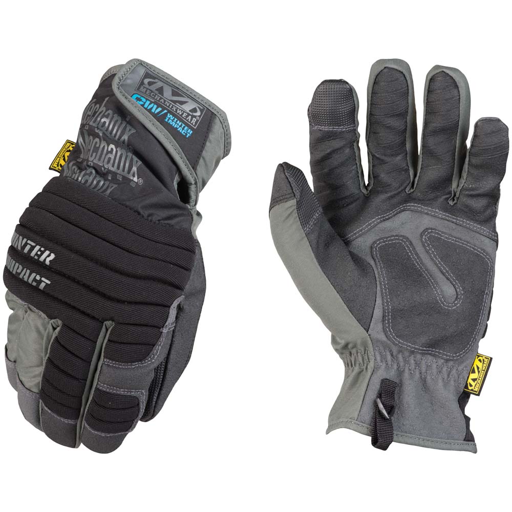 Mechanix Wear Winter Impact Gloves (Black/Grey)