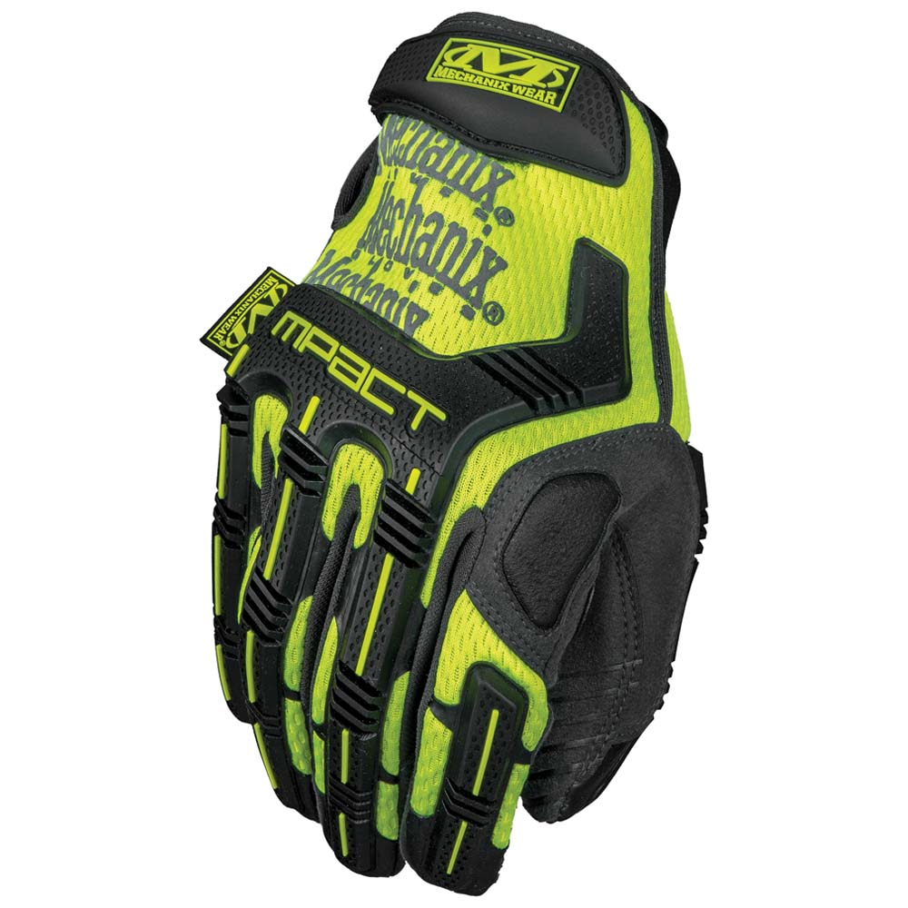 Mechanix Wear Hi-Viz M-Pact® XD Gloves (Fluorescent Yellow)