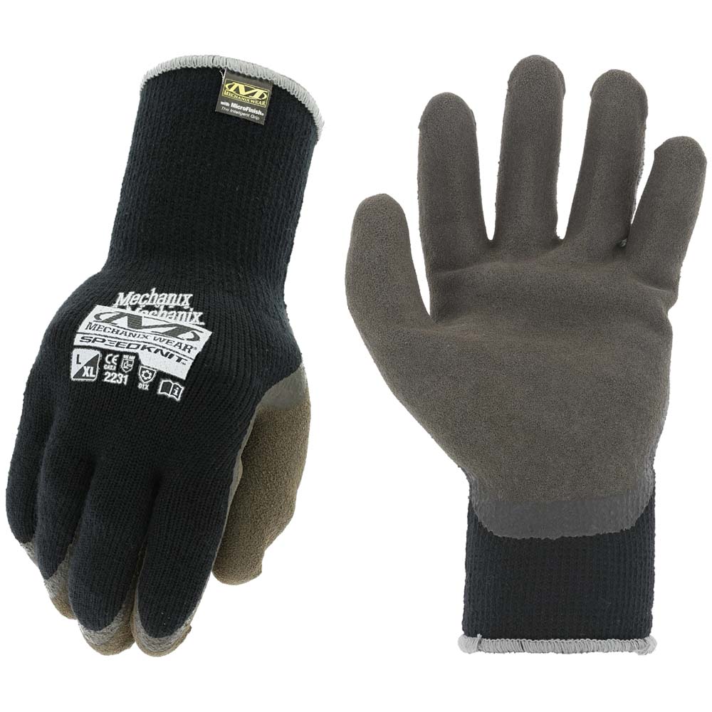 Mechanix Wear Thermal Knit Gloves (Black)