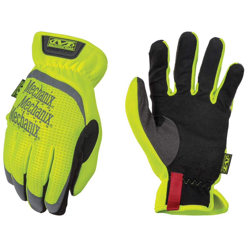 Mechanix Wear Hi-Viz FastFit® Gloves (Hi-Viz Yellow)