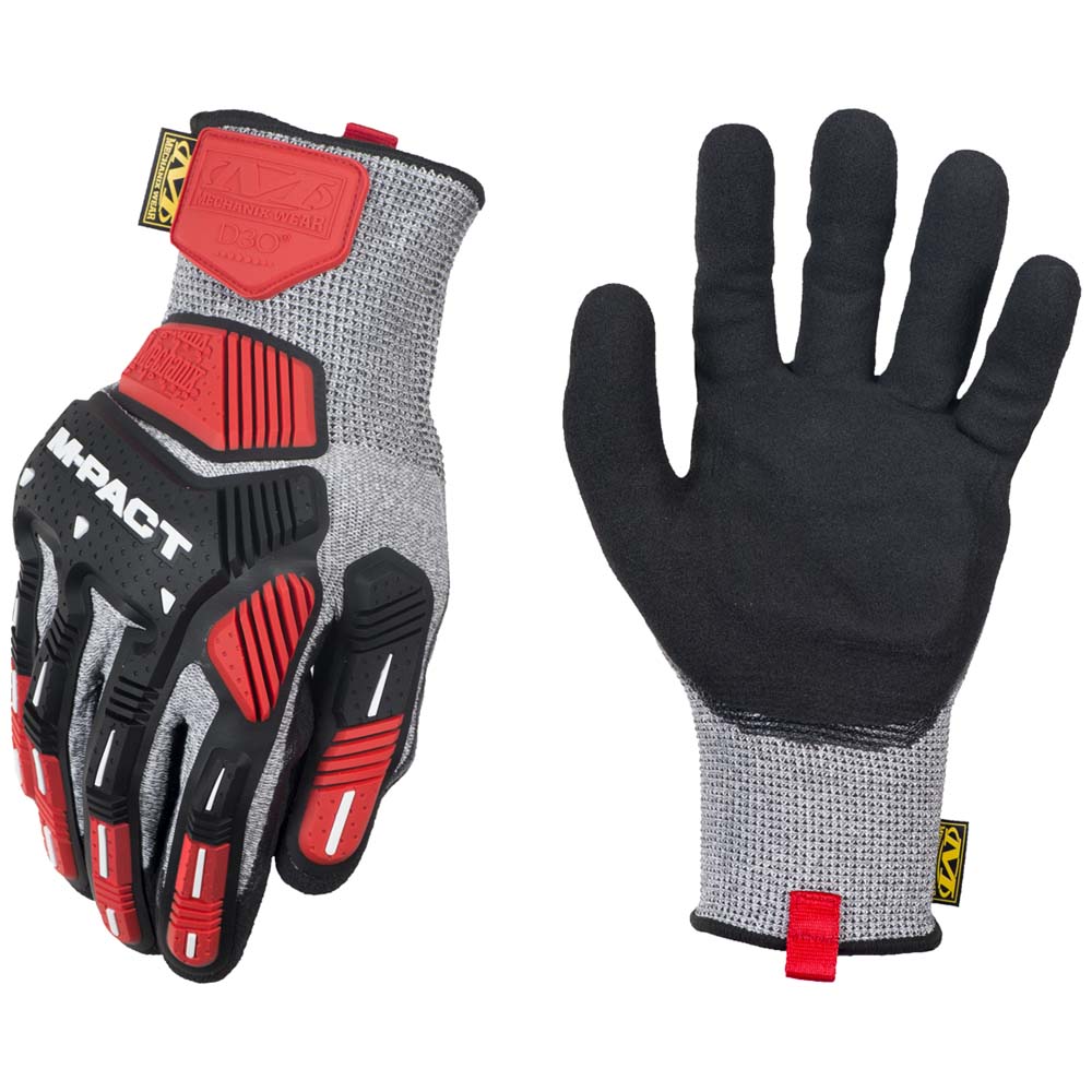 Mechanix Wear M-Pact® Knit CR5A5 Gloves (Grey/Black)
