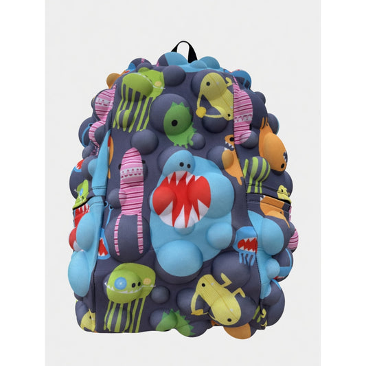 Madpax Bubble Gray Monster Backpack - Large Size
