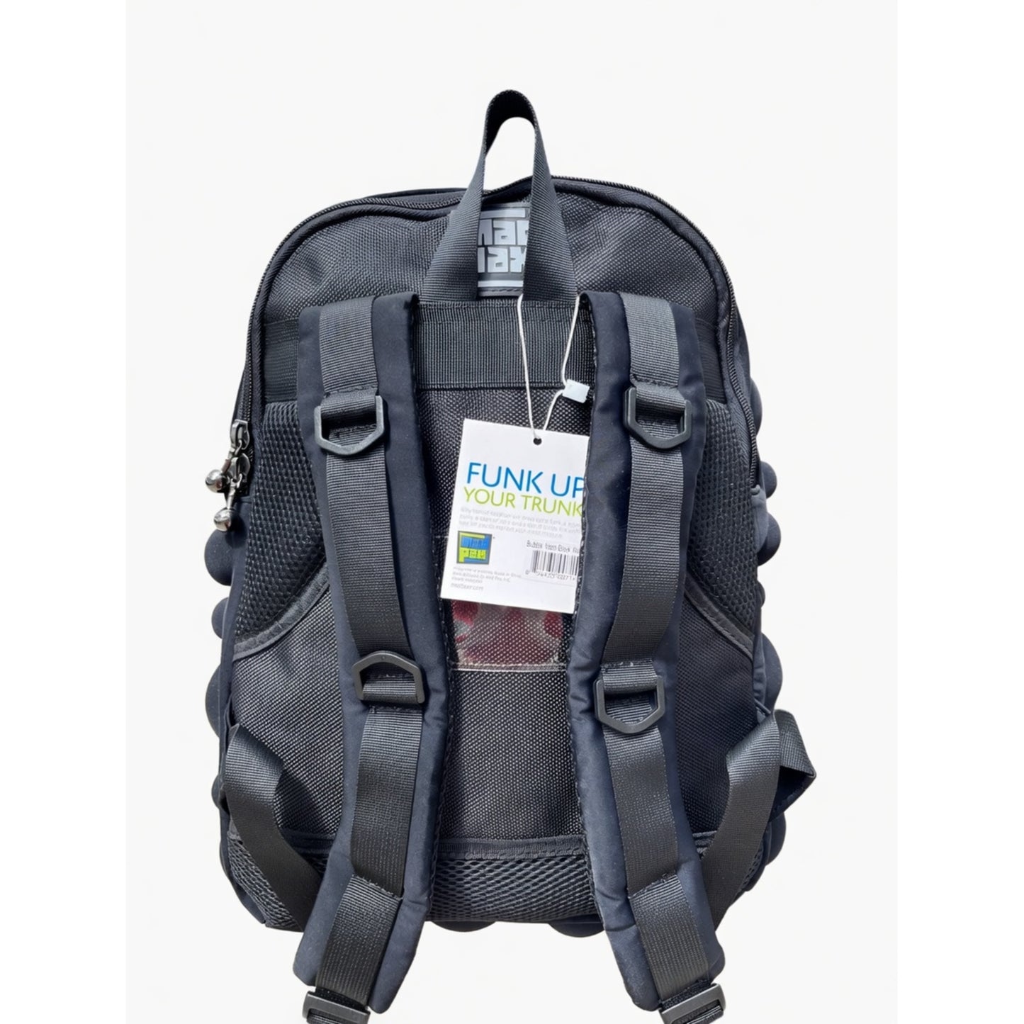 Madpax Bubble Black Backpack - Medium Size