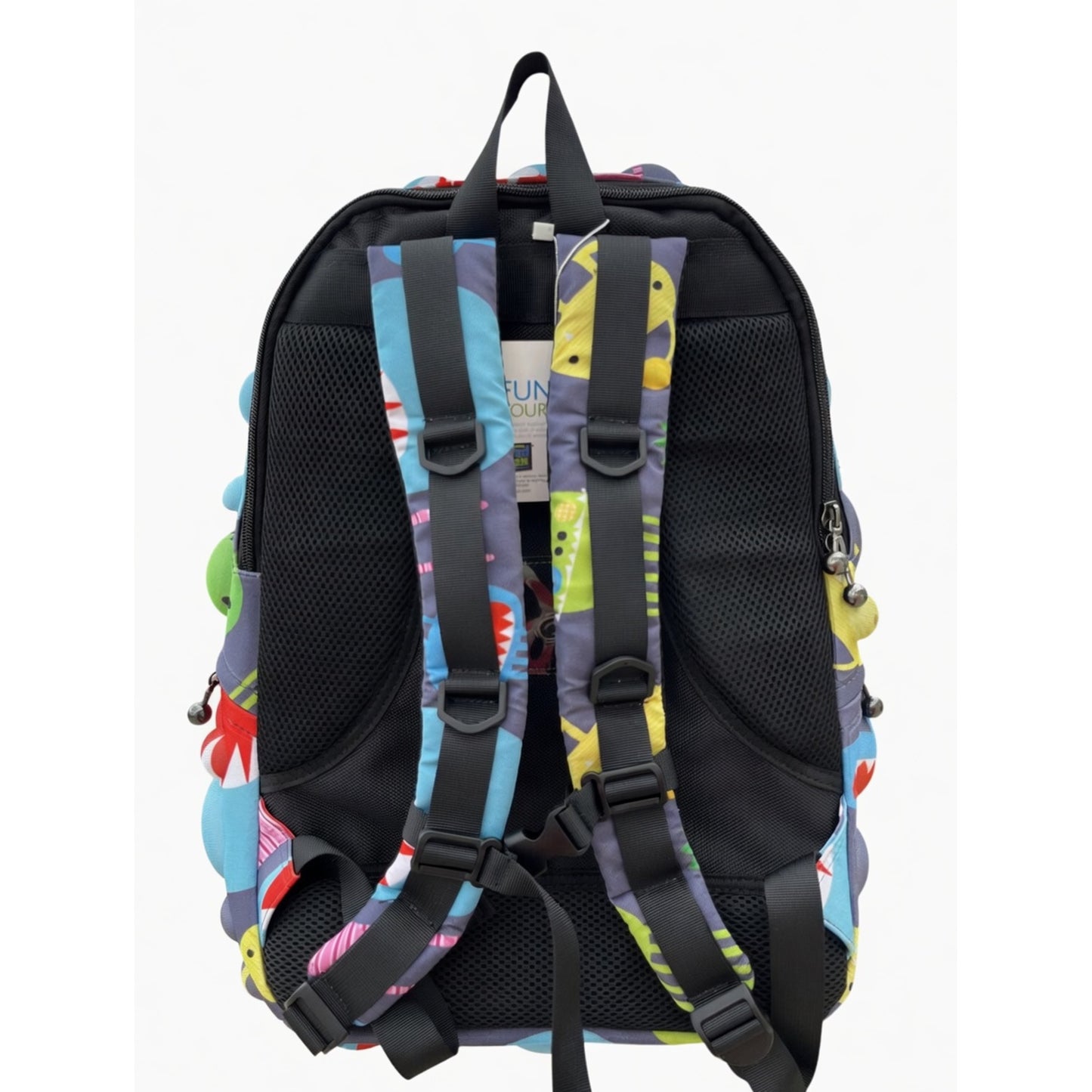 Madpax Bubble Gray Monster Backpack - Large Size