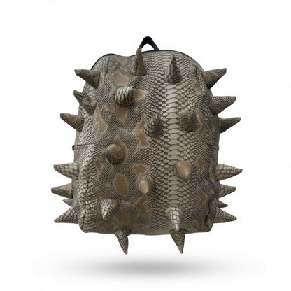 Madpax Spiked Green Reptile Skin Backpack - Medium Size