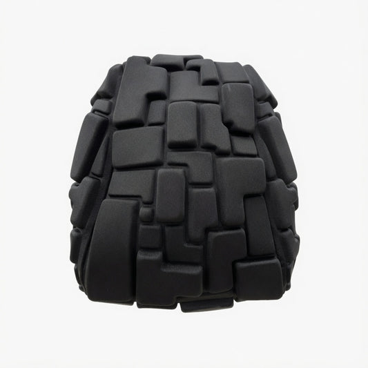 Madpax Block Black Backpack - Medium Size