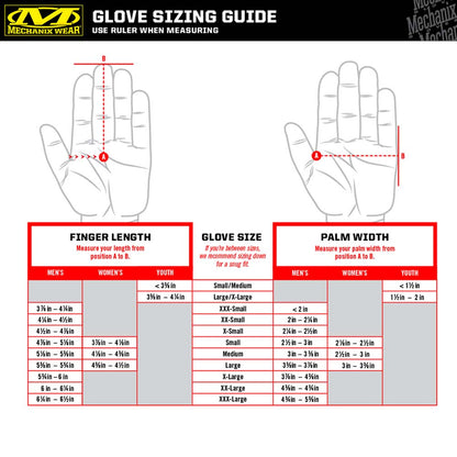 Mechanix Wear Hi-Viz M-Pact® XD Gloves (Fluorescent Yellow)