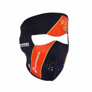 Neoprene All-Season Full Face Mask - USMC Blue Crest