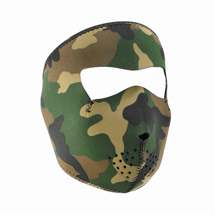 Neoprene All-Season Full Face Mask - Woodland