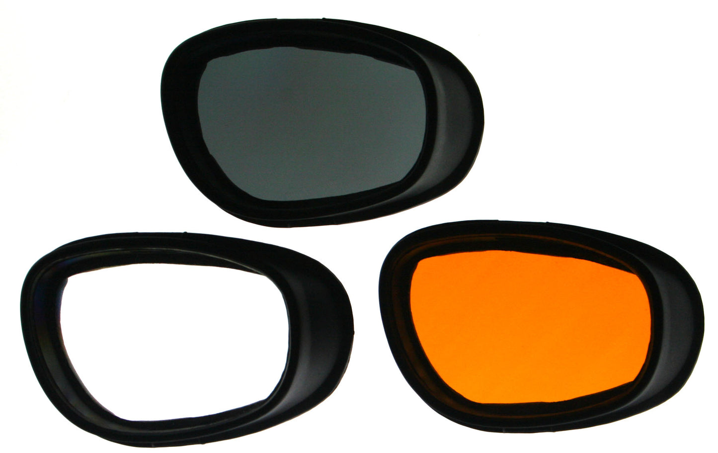 Bobster® Sport and Street 2 Matte Black Frame Smoked-Amber-Clear Lens