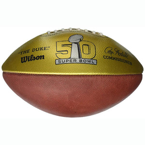 Wilson Golden Anniversary Super Bowl 50 Commemorative Football